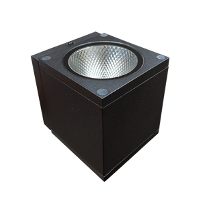 4Inch Up/Down Cube Wall Sconce | 26W | 3.000LM | 3-CCT Selectable | 120V - Available at Electrical Marketplace