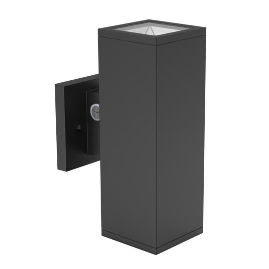 10 Inch Up-Down Outdoor Wall Sconce | 24W Max | 2.400Lm Max | 3-CCT Selectable | 120/277V
