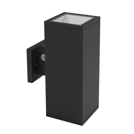 12 Inch Up-Down HO Outdoor Wall Sconce | 40W Max | 4.000Lm Max | 3-CCT Selectable | 120/277V
