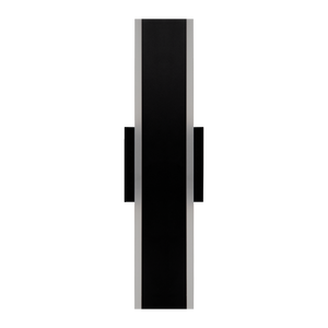 24-inch black indirect outdoor LED wall sconce with 5CCT selectable lighting - Available at Electrical Marketplace