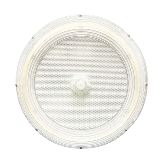 100W Round Garage Canopy | 12,000 Lumens Max | CCT Selectable | Luxrite LR40720