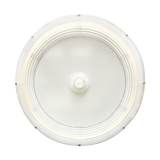 100W Round Garage Canopy | 12,000 Lumens Max | CCT Selectable | Luxrite LR40720