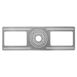 Universal-6-size-round-new-construction-mounting-plate-galvanized-steel - Available at Electrical Marketplace