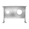 Universal-galvanized-steel-new-construction-rough-in-mounting-plate-7-sizes