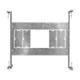LR41013-universal-square-new-construction-mounting-plate-galvanized-steel
