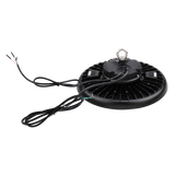 LEDUFO150 black UFO high bay fixture 3500K 4000K 5000K selectable CCT