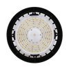 LEDUFO150 black UFO high bay fixture 3500K 4000K 5000K selectable CCT