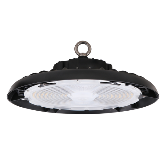 240W LED UFO Round High Bay | 36K Lm Max | 120/277V | 3-CCT Selectable | Luxrite LR41526