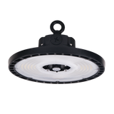 LR41540 150W UFO High Bay LED selectable wattage commercial warehouse light black finish