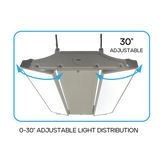 LR41700 80W 110W 150W dimmable linear high bay fixture