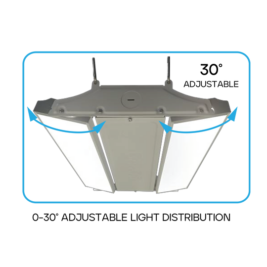 LR41705 dimmable slim linear high bay light for industrial spaces