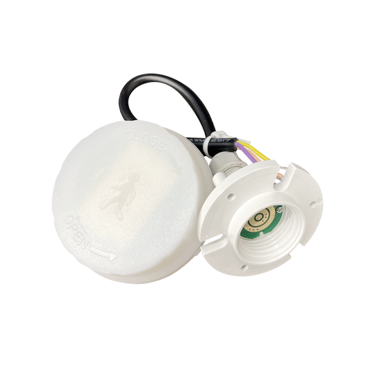 Bi-Level Microwave Motion Sensor | 3-PIN+Adapter | 12V | Detroit Collection | Luxrite LR41706
