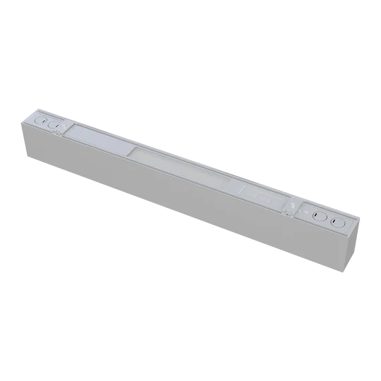 LR42605 2-foot architectural linkable linear LED fixture in white, up/down selectable