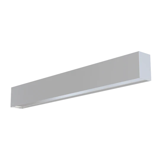 LR42605 2-foot architectural linkable linear LED fixture in white, up/down selectable