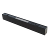 LR42606 2-foot architectural linkable linear LED fixture in black, up/down selectable