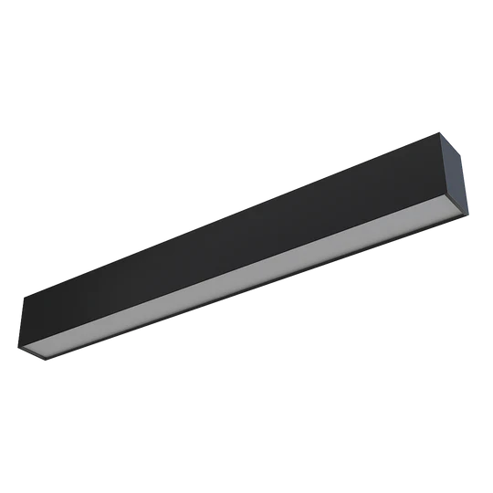 2FT LED Architectural Linear Light | 2.8K Lm Max | Lumen & CCT Selectable | 120/277V