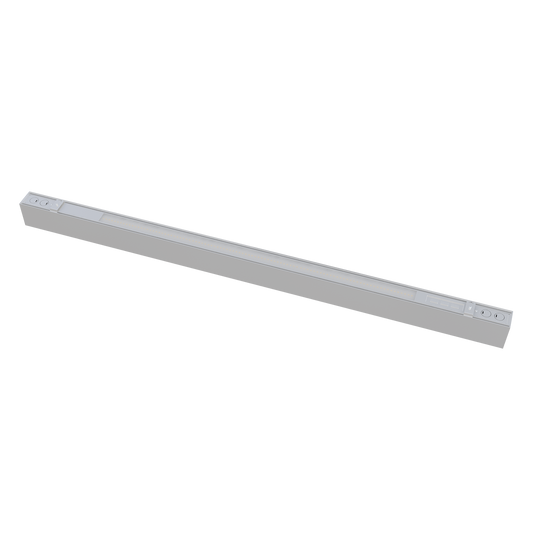 Up-down selectable 6' linear LED fixture in white finish