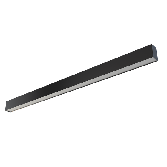 6-foot black architectural linkable linear LED light LR42613