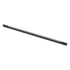 Black 8' selectable CCT and wattage up/down LED linear luminaire