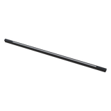 Black 8' selectable CCT and wattage up/down LED linear luminaire