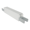 LR42617 white Architectural Linkable Linear 4-inch Connector for modular linear lighting systems