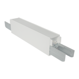 LR42617 white Architectural Linkable Linear 4-inch Connector for modular linear lighting systems