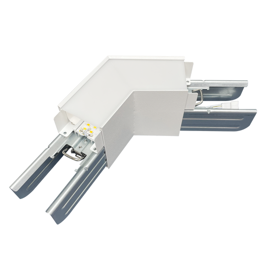 V120º Connector Architectural Linear Linkable | 3-CCT Selectable | 120/277V | Luxrite LR42628/29