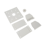 LR42631 white Architectural Linkable Linear Wall Mount Kit for modular linear lighting installation