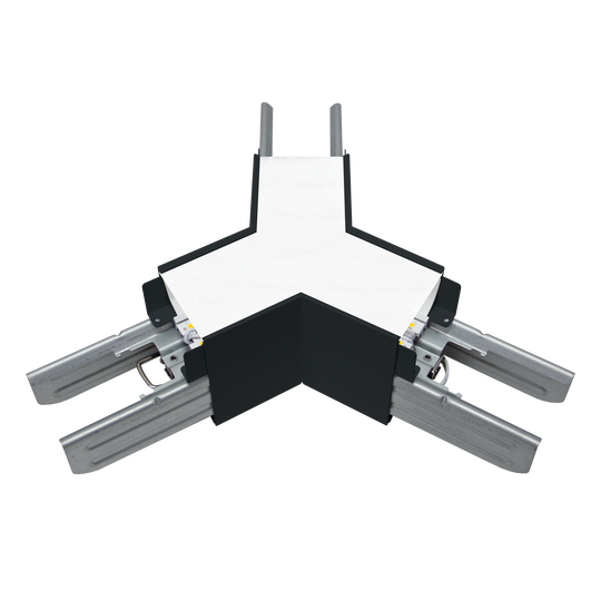 Y-Connector Architectural Linear Linkable | 3-CCT Selectable | 120/277V | Luxrite LR42650/51