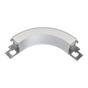 architectural LED arc connector white finish LR42680 for linear lighting systems