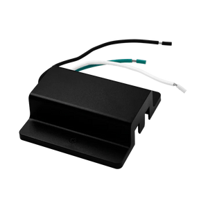 H-Track floating canopy LR43827 in black for single-circuit 3-wire track lighting - Available at Electrical Marketplace