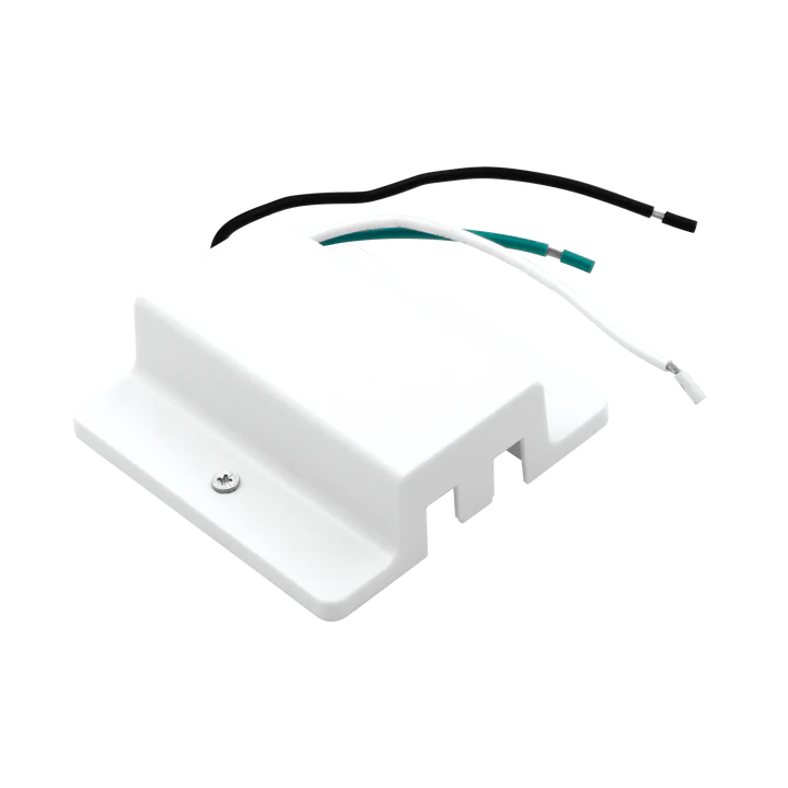 H-Track floating canopy LR43828 in white for H-Type single-circuit track systems
