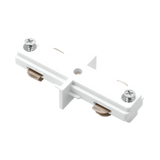 H-Track mini straight connector LR43831 in white for H-Type single-circuit track systems