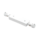 H-Track straight connector LR43833 in black for single-circuit 3-wire track systems