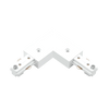 H-Track L connector LR43837 in white for H-Type single-circuit track lighting