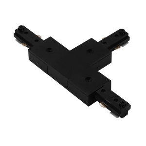 H-Track T connector LR43839 in black for single-circuit 3-wire track systems - Available at Electrical Marketplace