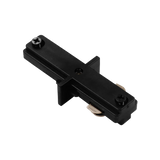 H-Track dead I-connector LR43844 in black for single-circuit 3-wire track systems
