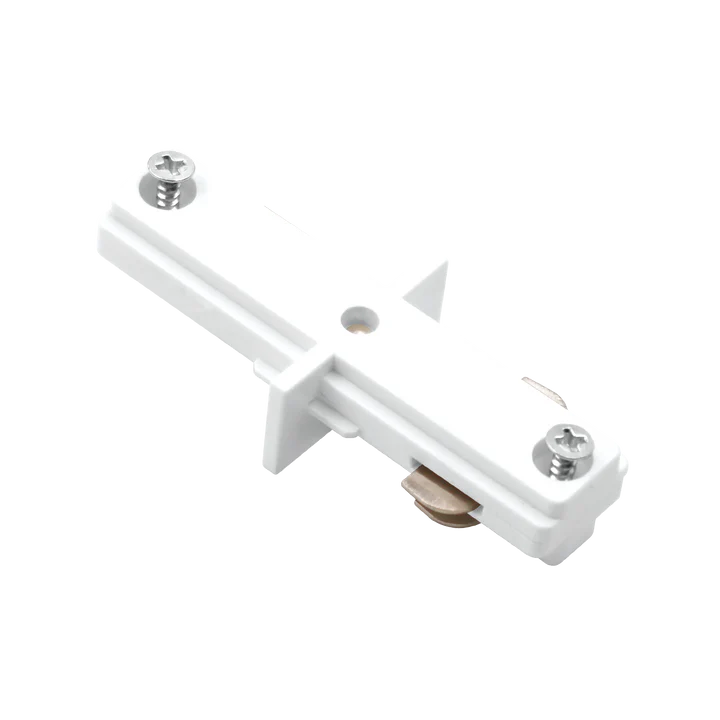H-Track dead I-connector LR43845 in white for H-Type single-circuit track lighting
