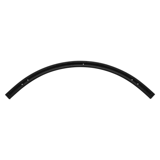 2FT Curved Track Surface Mount H-Type Single Circuit 3-Wire | Luxrite LR43847/48