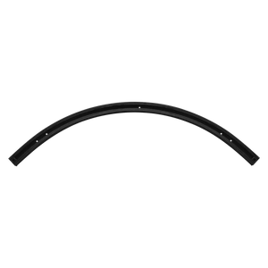 LR43847 black 2-foot curved H-type single circuit 3-wire surface mount track - Available at Electrical Marketplace