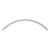 LR43848 white 2-foot curved H-type single circuit 3-wire surface mount track