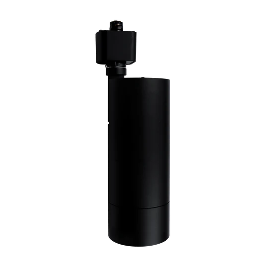 LR43872/73 2.5-inch zoomable H-Track LED head, 5 CCT selectable (2700K–5000K), 1050 lumens, 20°–50° beam, Black or White finish, TRIAC dimmable.