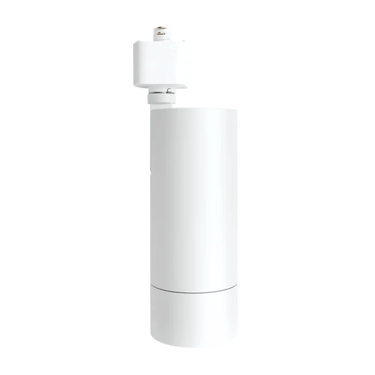 LR43872/73 2.5-inch zoomable H-Track LED head, 5 CCT selectable (2700K–5000K), 1050 lumens, 20°–50° beam, Black or White finish, TRIAC dimmable.