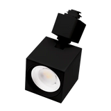 2-inch Square H-Track LED Track Head in Black Finish – 10W, 5CCT Selectable, LR43883