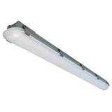 VTSR-765L-3CCT Vapor Tight LED Fixture with selectable 3500K/4000K/5000K CCT, polycarbonate housing, stainless steel latches, 0–10V dimming, and 178,000-hr rated life.