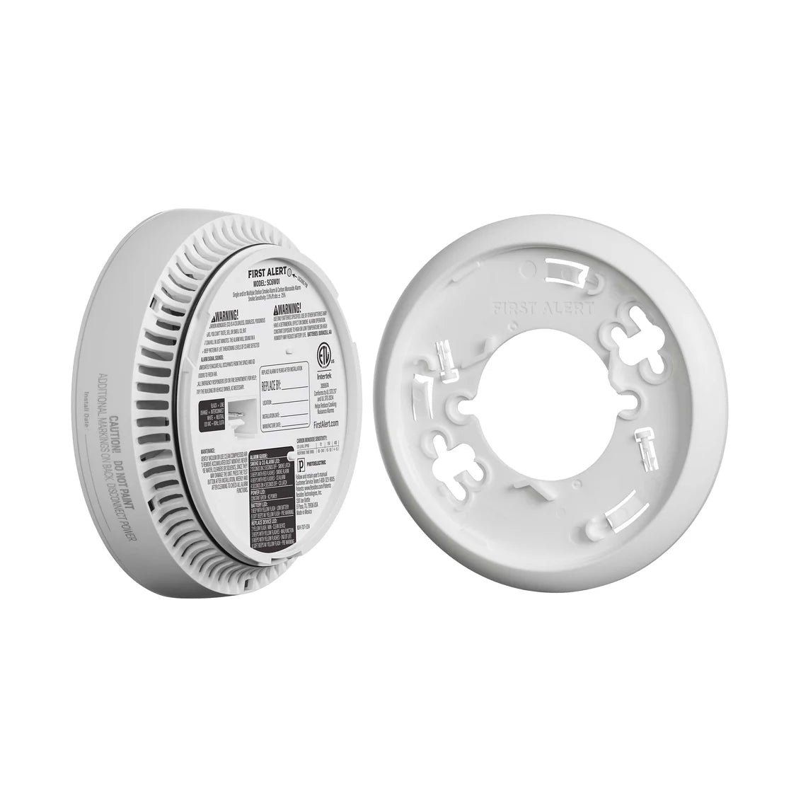 brk-sc6w01-hardwire-combination-smoke-and-co-alarm-front-view