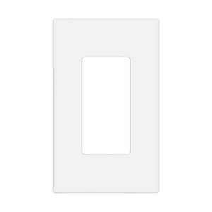 Enerlites SI8831 Screwless Decorator Wall Plate – One-Gang, Elite Series - Available at Electrical Marketplace