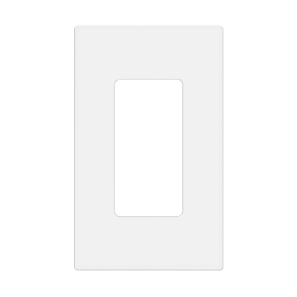 1-Gang Decorator Wall Plate | Snap In Screwless