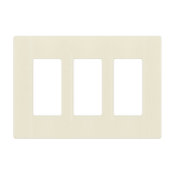 Side View Showing Polycarbonate Flexibility and Snap-In Mechanism