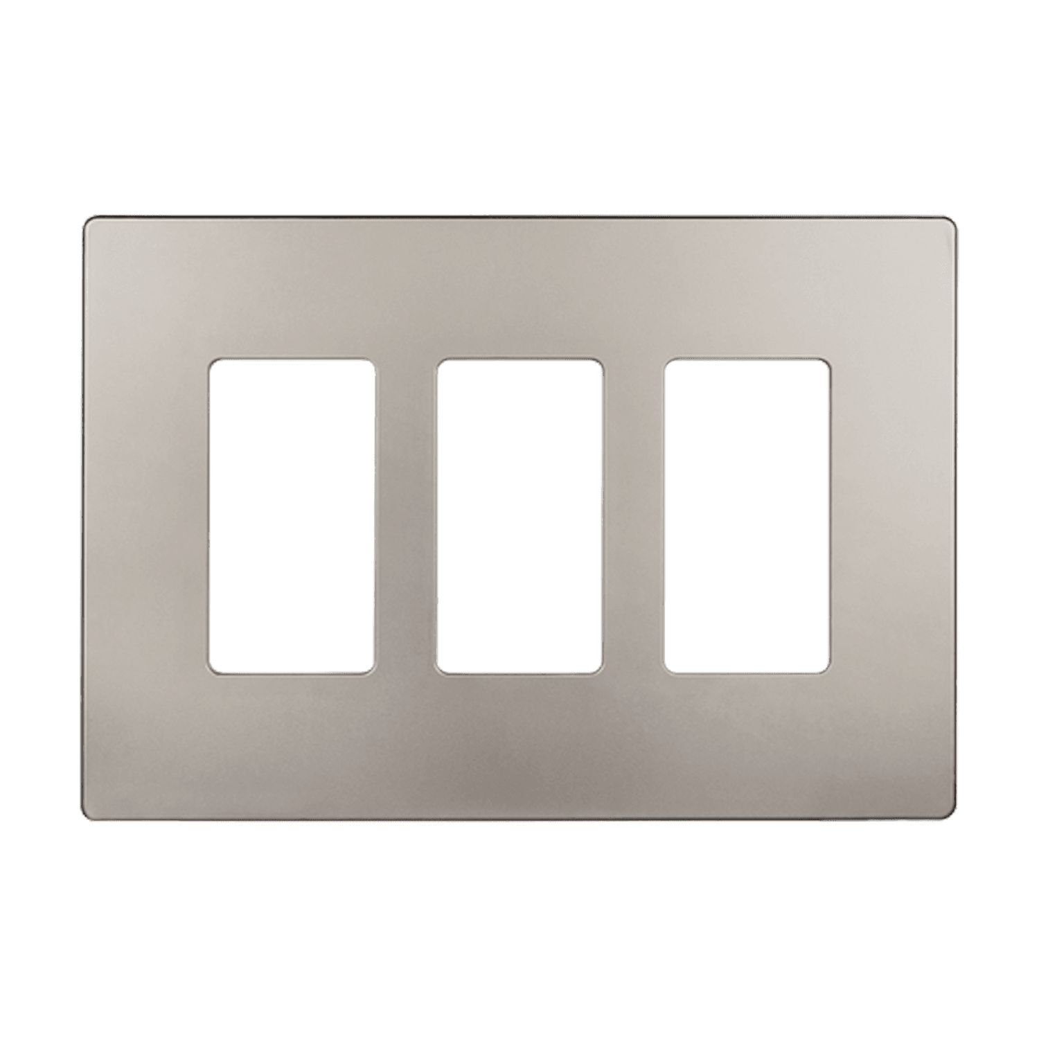 Elite Series SI8833 screwless wall plate with smooth modern finish
